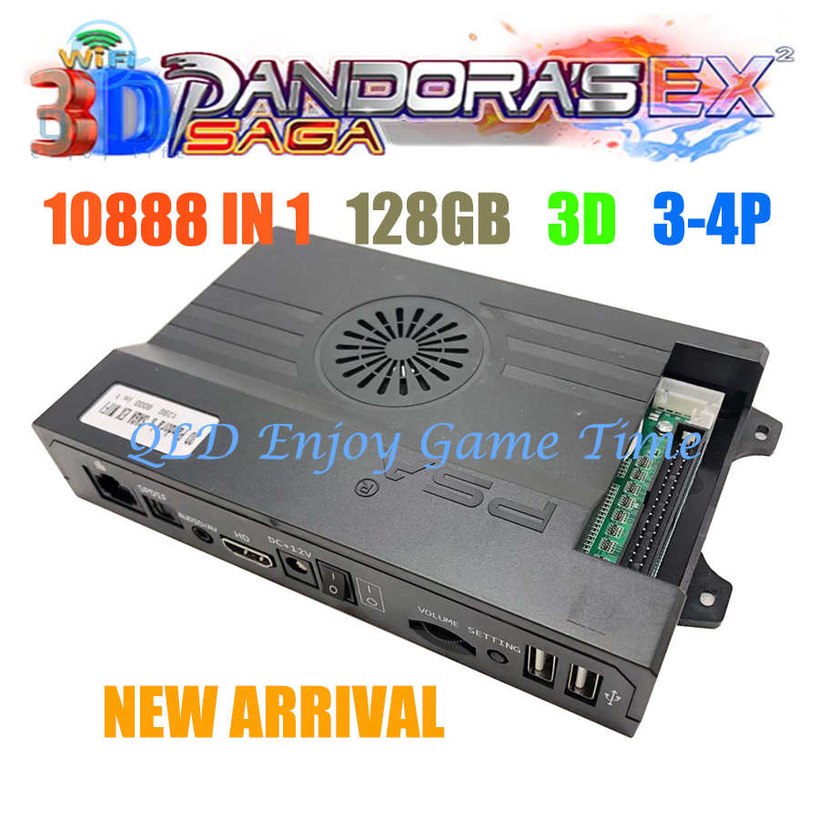 Trackball Controller Arcade - 128GB 3D Pandora Saga EX2 Arcade