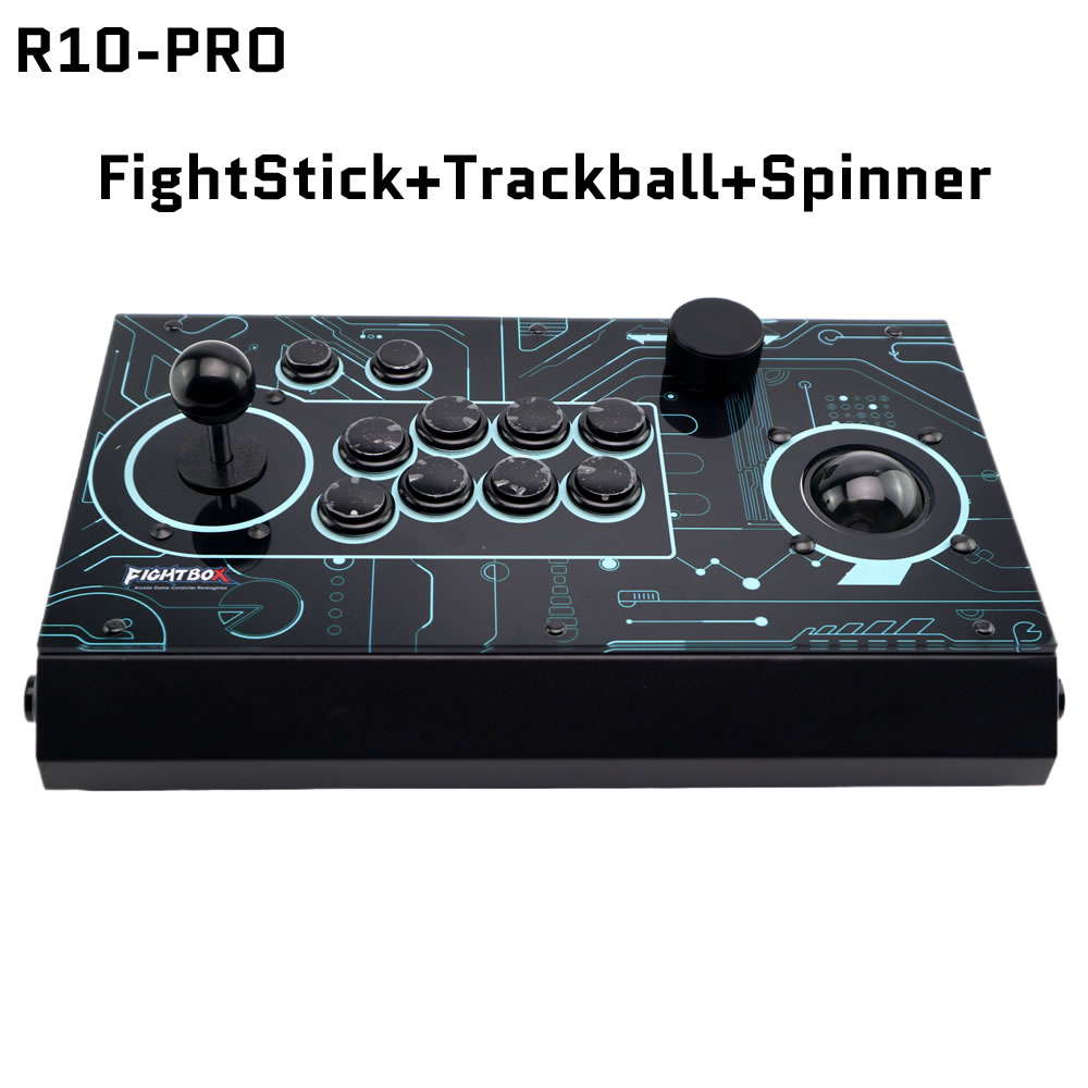Trackball Controller Arcade - FightBox R10-PRO Arcade Fight Stick with