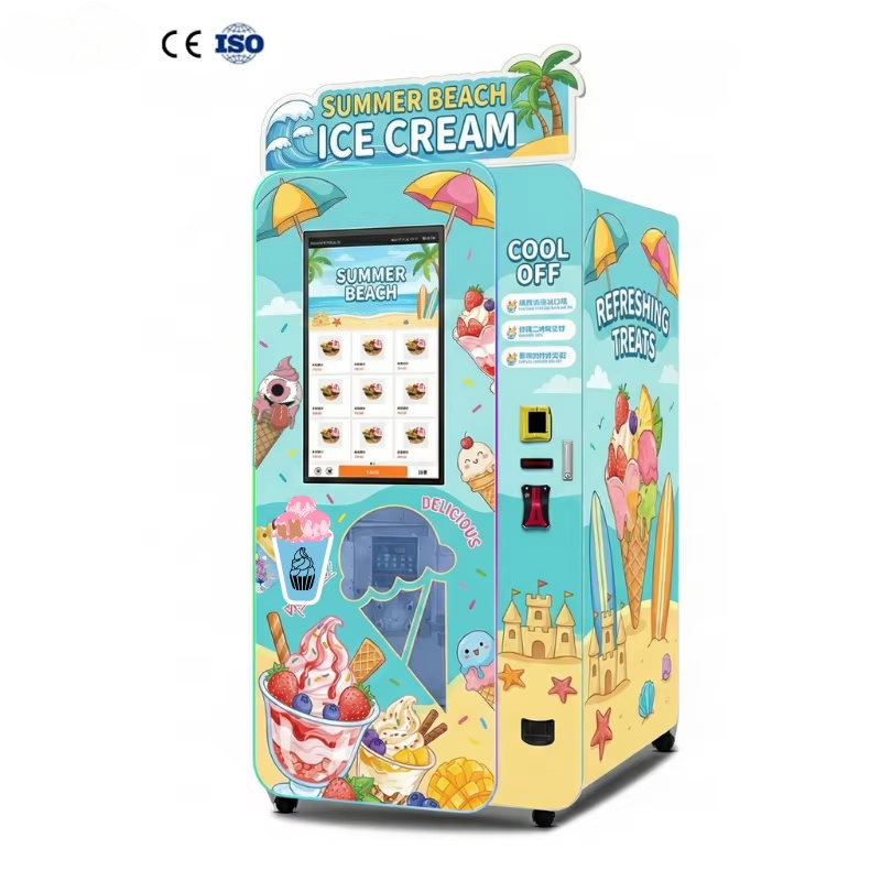 Commercial Vending Machine - Ice Cream Vending Machine Automatic Soft