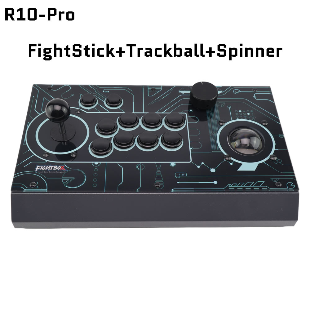 Trackball Controller Arcade - FightBox R10-PRO Arcade Fight Stick With