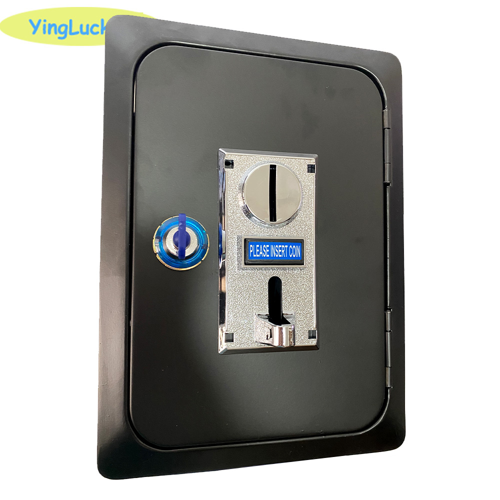 Coin Pusher Machine - Arcade Coin Door with 6 Kinds