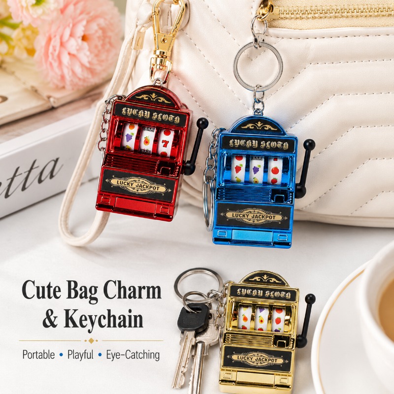 Mini Slot Machine Keychain Ret - Fruit Slot Machine 评论和价格