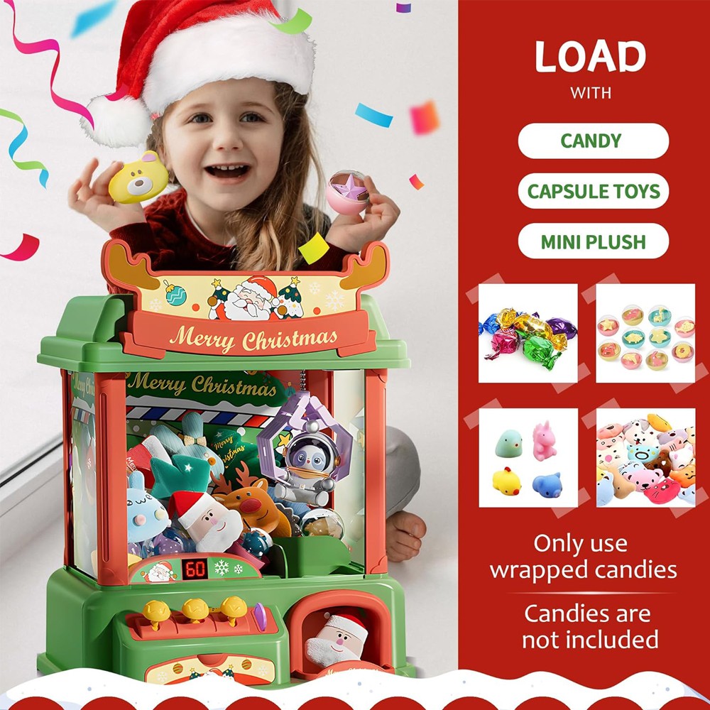 Christmas Claw Machine For Kid - Arcade Vending & Laundry 评论和价格