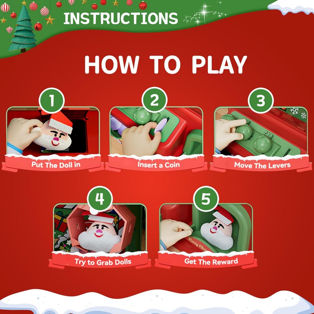 Christmas Claw Machine For Kid - Arcade Vending & Laundry 评论和价格
