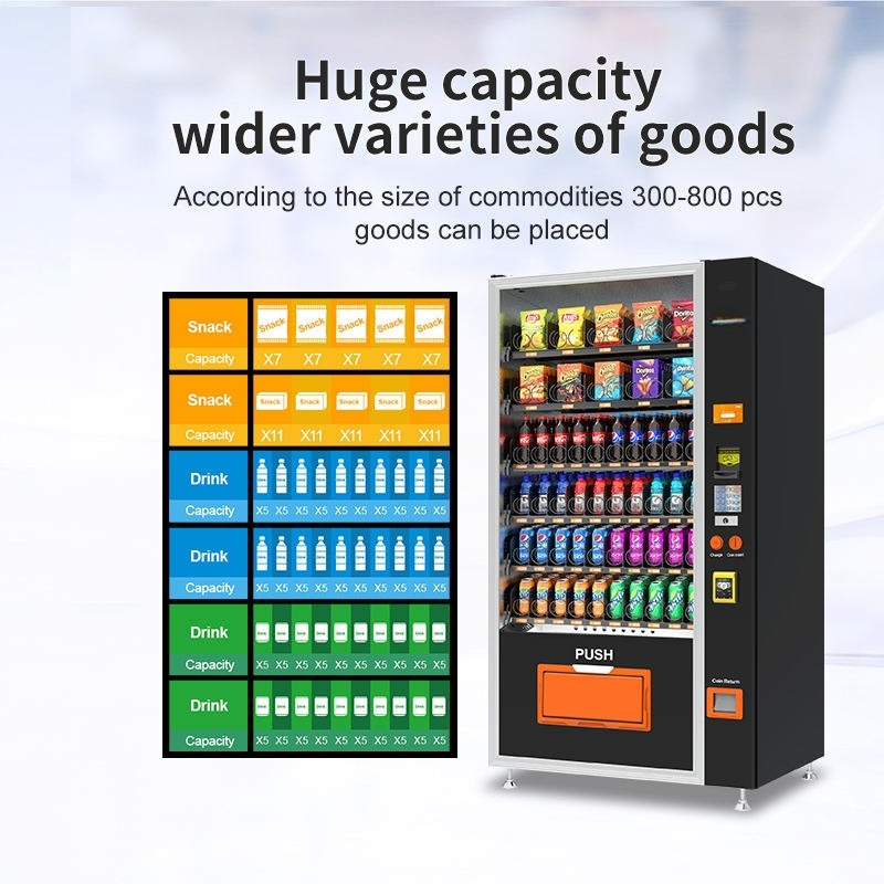 Drinks and Snacks Touch Screen - Commercial Vending Machine 评论和价格
