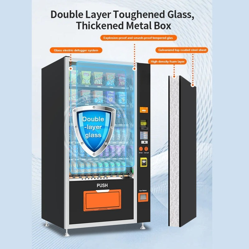 Drinks and Snacks Touch Screen - Commercial Vending Machine 评论和价格
