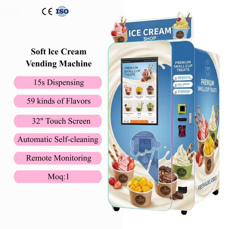 Ice Cream Vending Machine Auto - Commercial Vending Machine 评论和价格