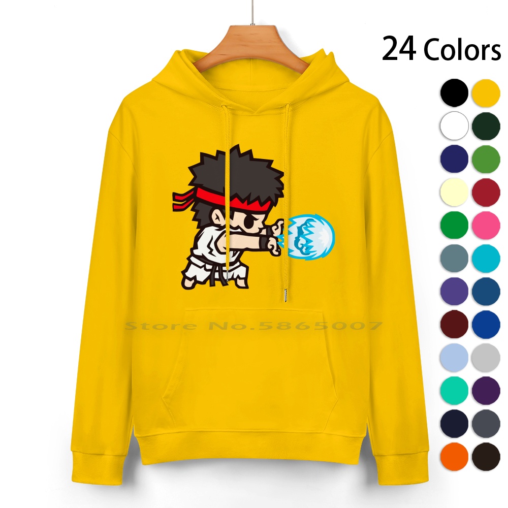 Hadoken Pure Cotton Hoodie Swe - Arcade Vegas 评论和价格