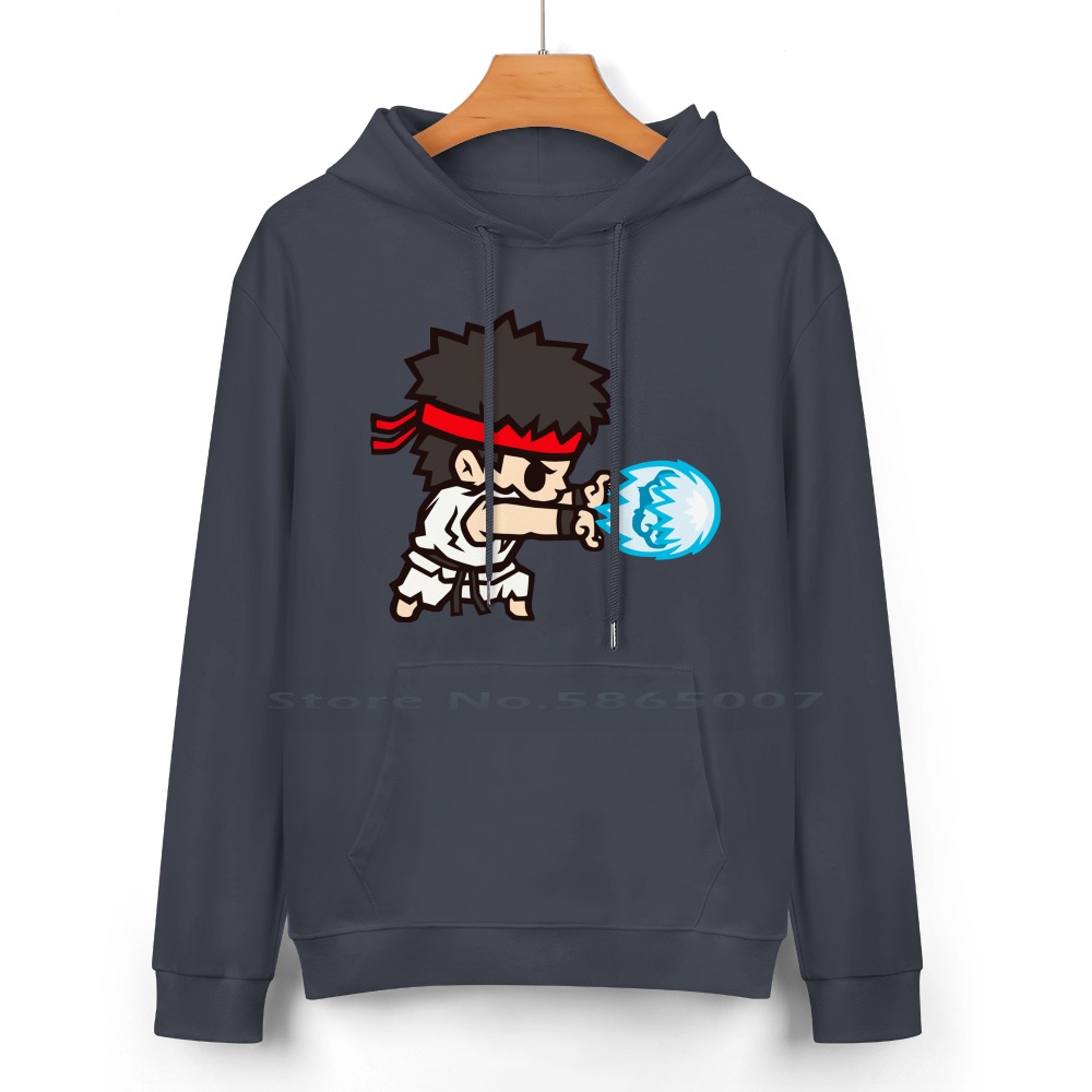 Hadoken Pure Cotton Hoodie Swe - Arcade Vegas 评论和价格