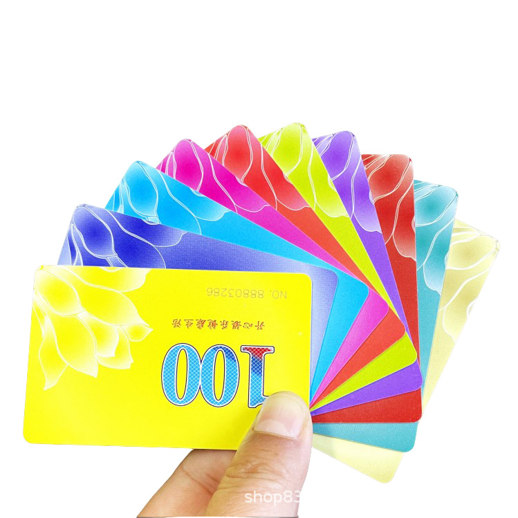 50Pcs Frosted Chip Card PVC We - Arcade Card Vending Machine 评论和价格