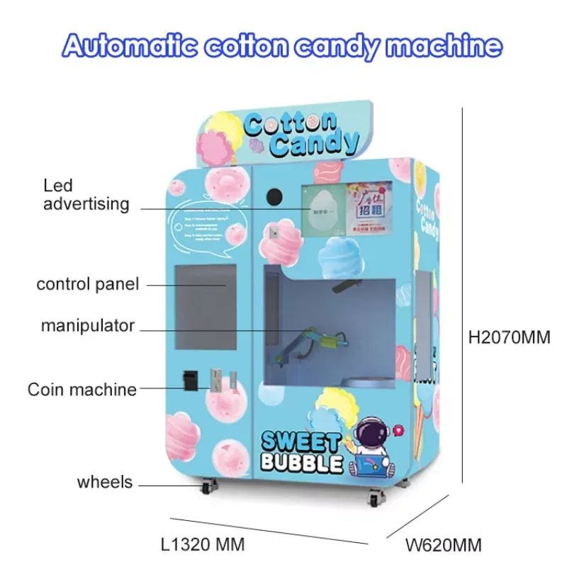 Customized Custom Kids Cotton  - Commercial Vending Machine 评论和价格
