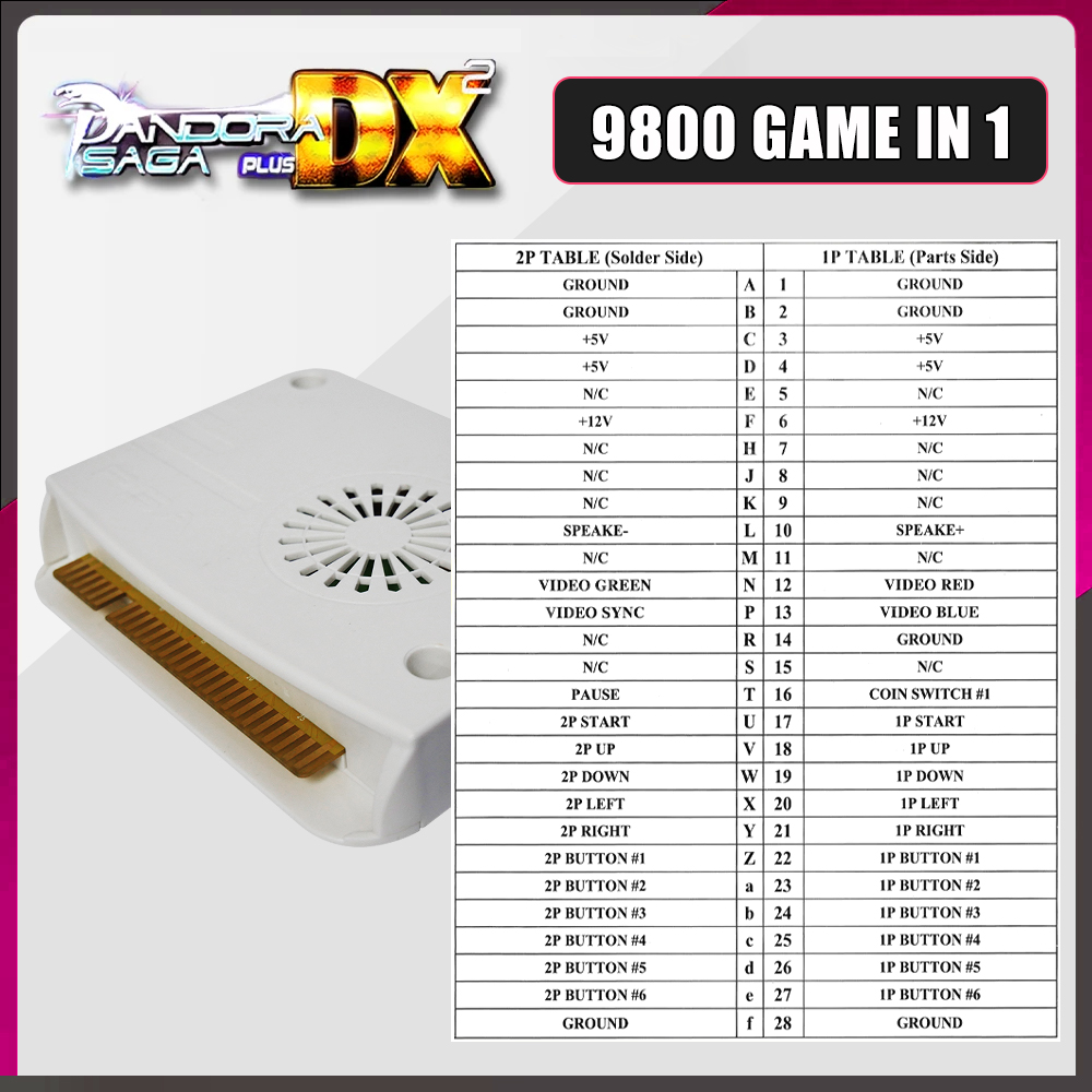 Arcade 9800 in 1 Pandora Saga  - Trackball Controller Arcade 评论和价格