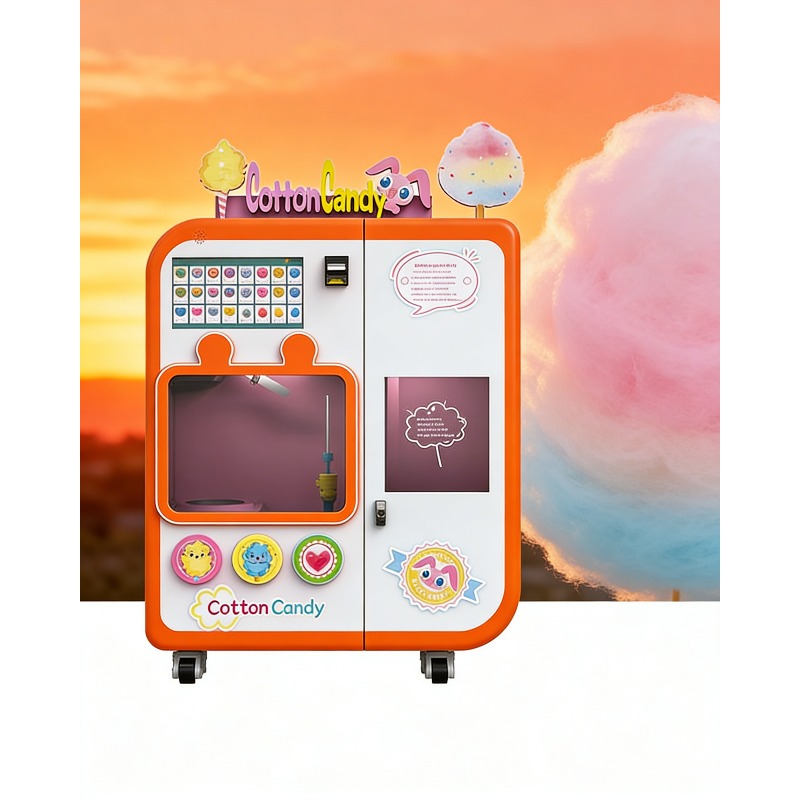 Fully Automatic Cotton Candy V - Commercial Vending Machine 评论和价格