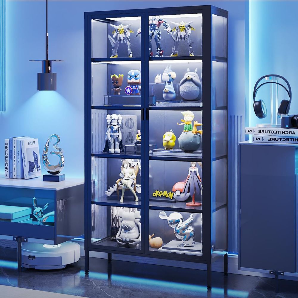 71 High Glass Display Cabinet  - Glass Cabinet Display 评论和价格
