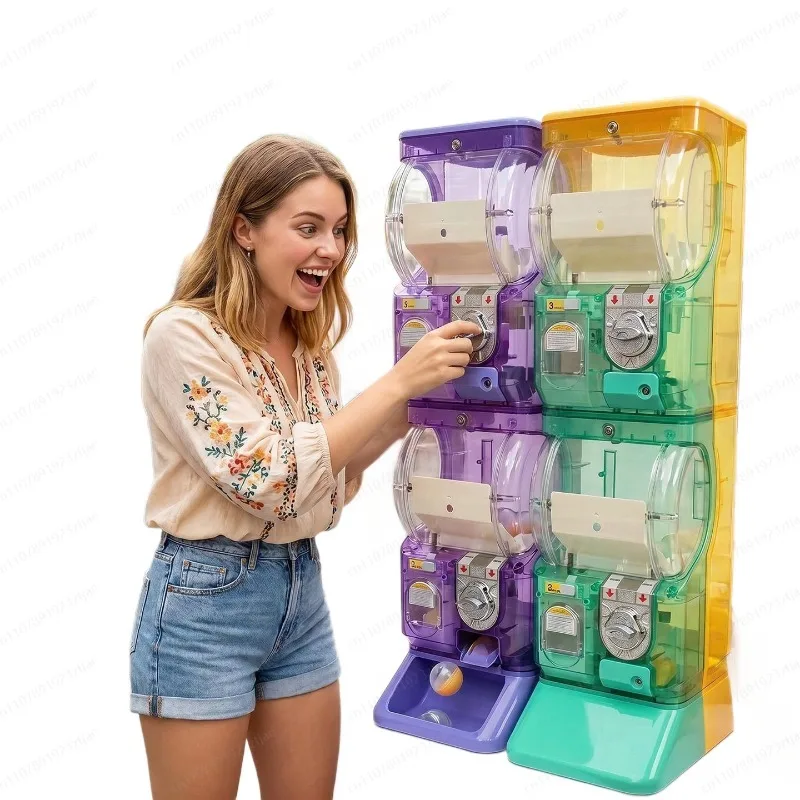 Transparent White Two Tier Gas - Arcade Vending & Laundry 评论和价格