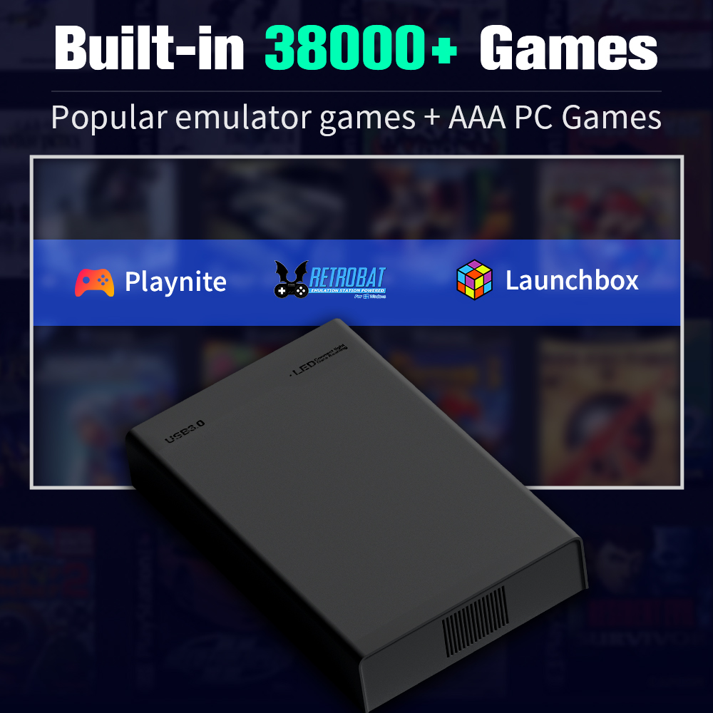 500G Game Hard Drive With 3800 - Arcade X 评论和价格