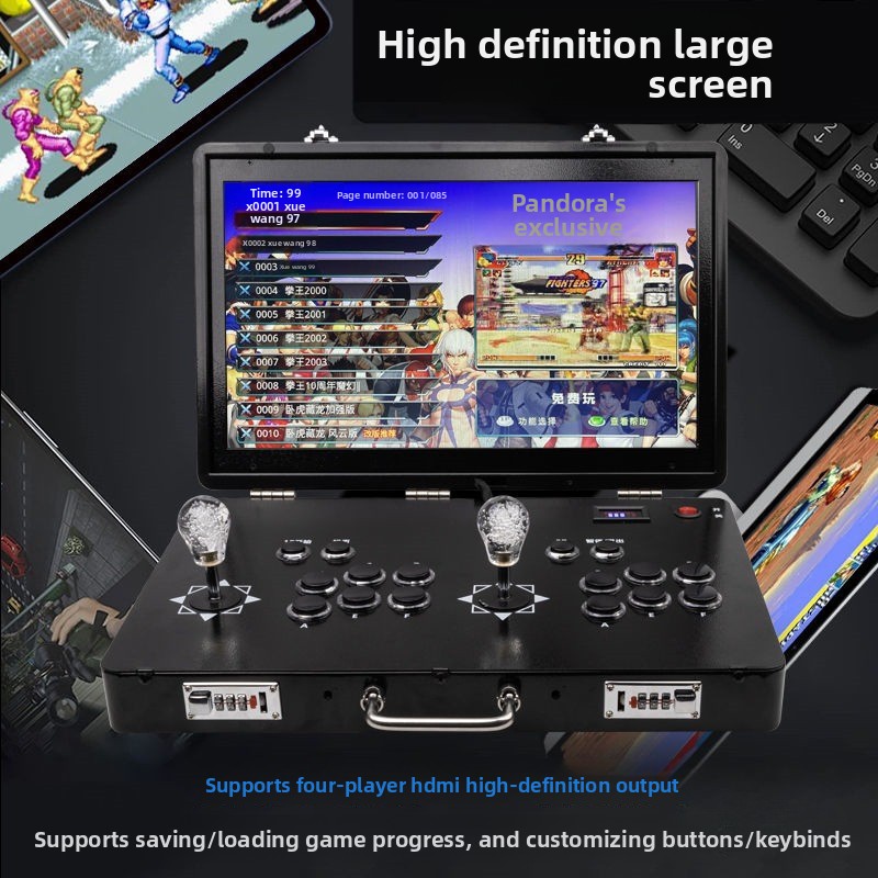 Without Battery  Pandora Arcad - Arcade Game Cabinet 评论和价格