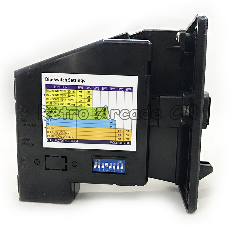 CL LED Logo Multi Coin Accepto - Arcade Game Cabinet 评论和价格