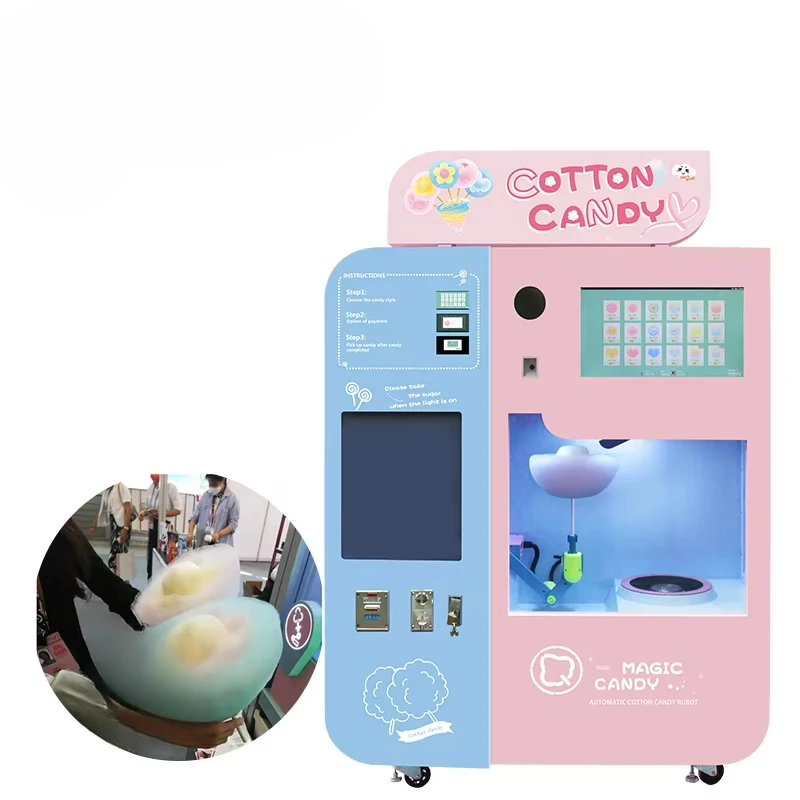 Customized Cotton Candy Vendin - Commercial Vending Machine 评论和价格