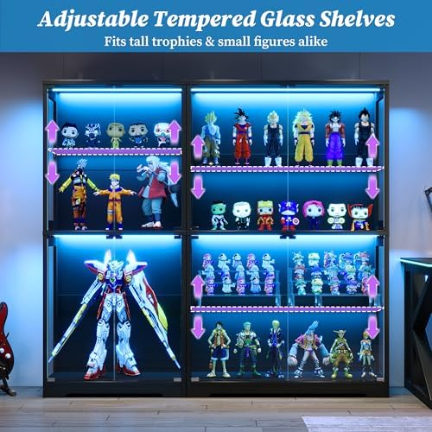 Display Cabinet with 100+Color - Glass Cabinet Display 评论和价格