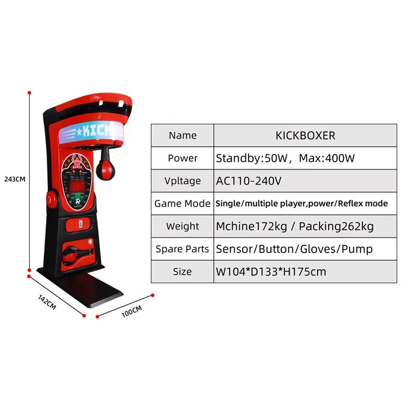FL Wholesale New Kickboxer Coi - Arcade Vending & Laundry 评论和价格