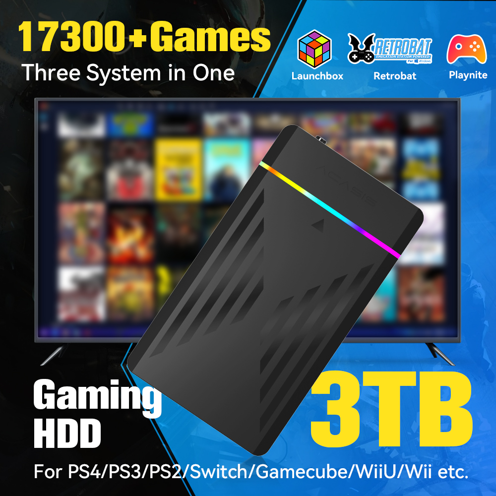 3TB Portable Gaming HDD Launch - Arcade X 评论和价格
